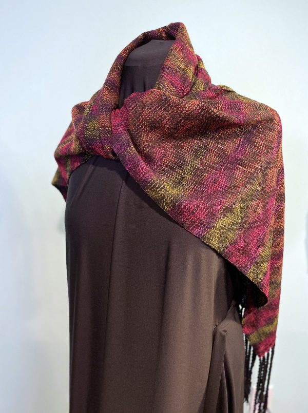 Olive Pools Handwoven Shawl Wrap - Image 5