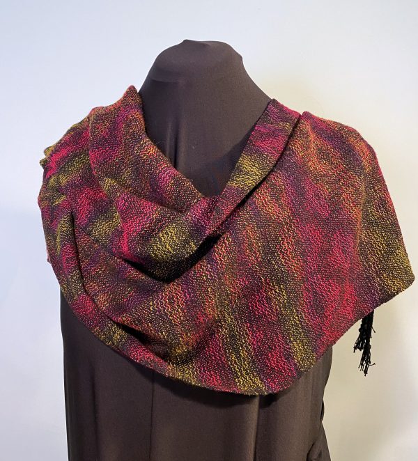 Olive Pools Handwoven Shawl Wrap - Image 7